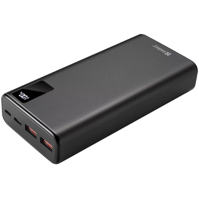 Універсальна мобільна батарея Sandberg Powerbank 20000mAh PD 20W Black (420-59)