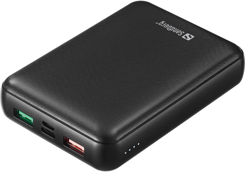 Універсальна мобільна батарея Sandberg Powerbank 15000mAh PD 45W Black (420-66)