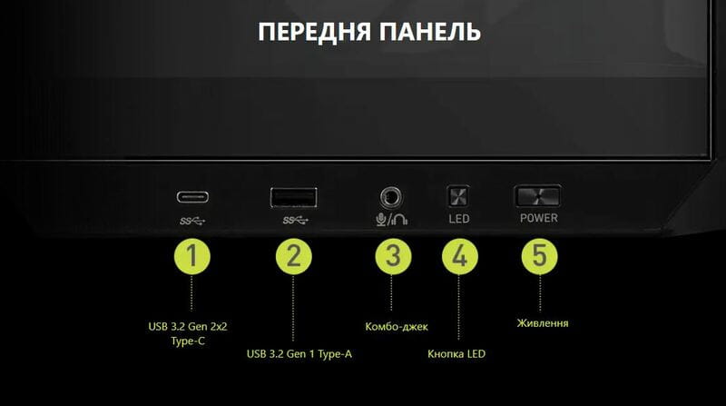 Корпус MSI MAG Pano 100R PZ без БП