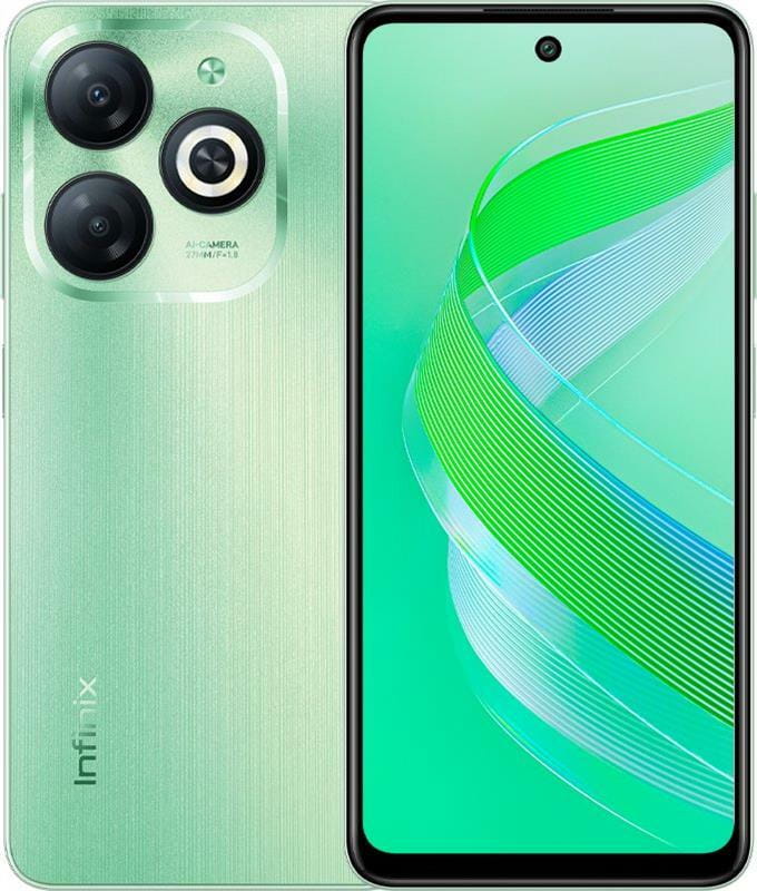 Смартфон Infinix Smart 8 X6525 2/64GB Dual Sim Crystal Green_