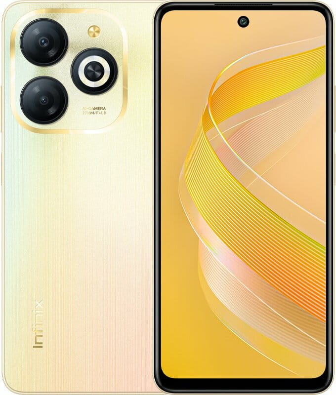 Смартфон Infinix Smart 8 X6525 2/64GB Dual Sim Shiny Gold_