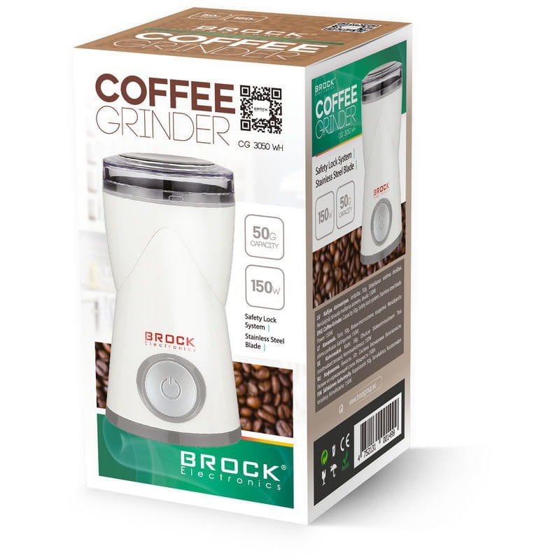 Кофемолка Brock CG 3050 WH