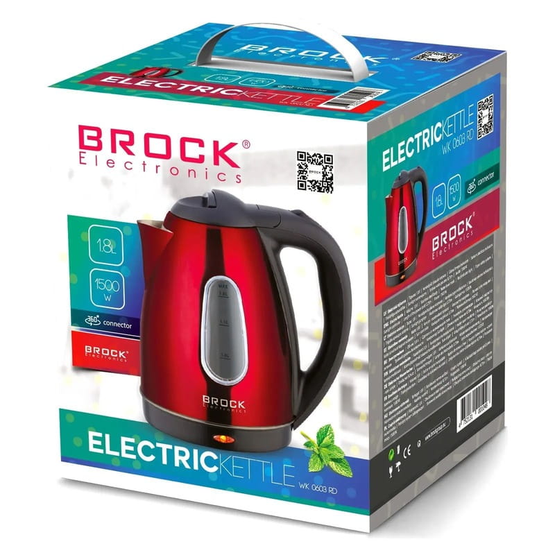 Електрочайник Brock WK 0603 RD