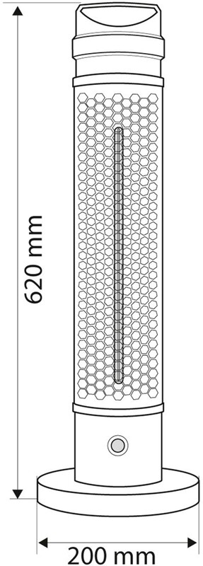 Инфракрасный обогреватель NEO Tools 90-035