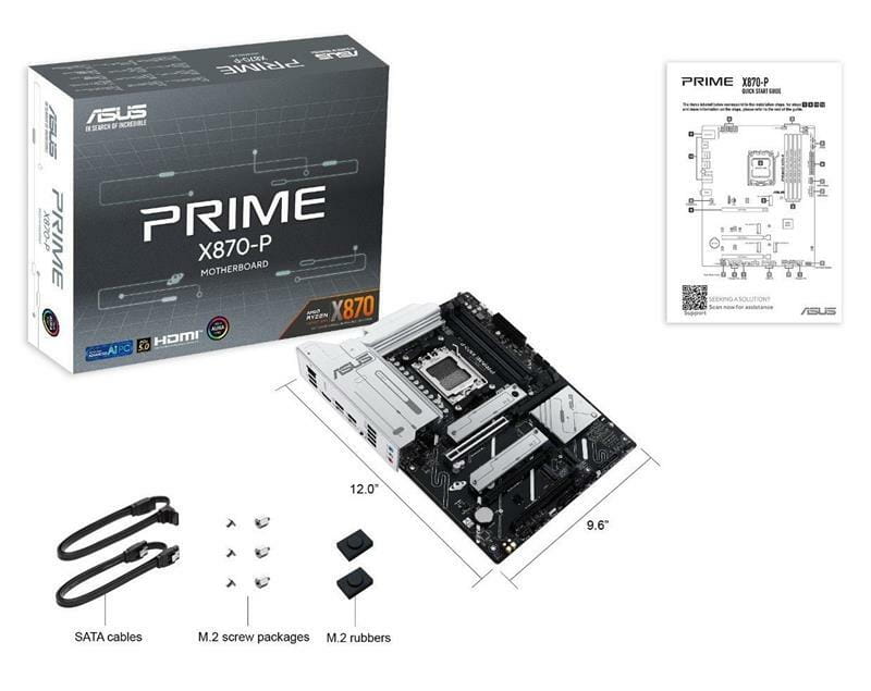 Материнская плата Asus Prime X870-P Socket AM5