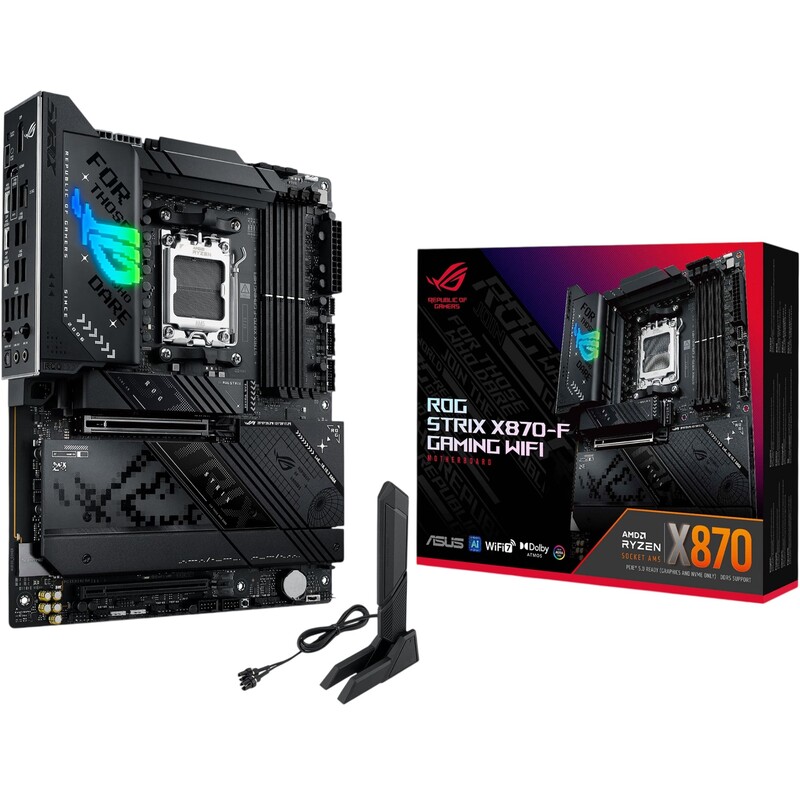 Материнська плата Asus ROG Strix X870-F Gaming WiFi Socket AM5