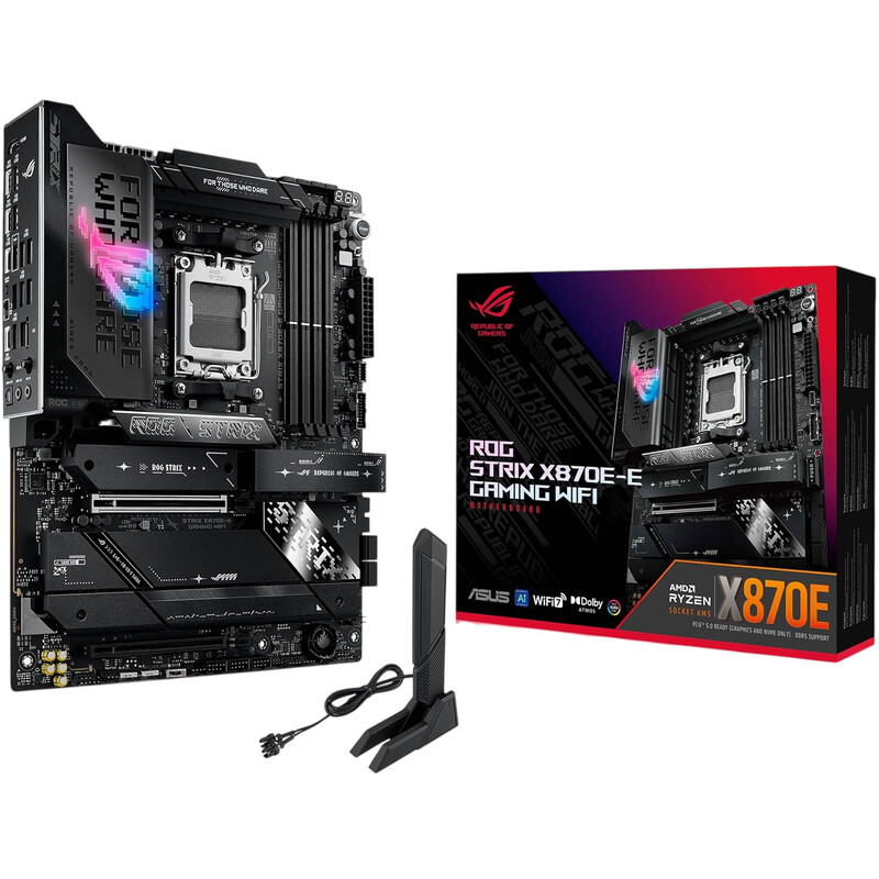 Материнська плата Asus ROG Strix X870E-E Gaming WiFi Socket AM5