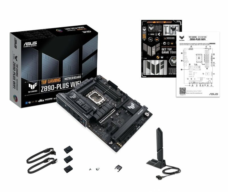 Купити Материнська плата Asus TUF Gaming Z890-Plus WiFi Socket 1851 Материнська плата Asus TUF Gaming Z890-Plus WiFi Socket 1851