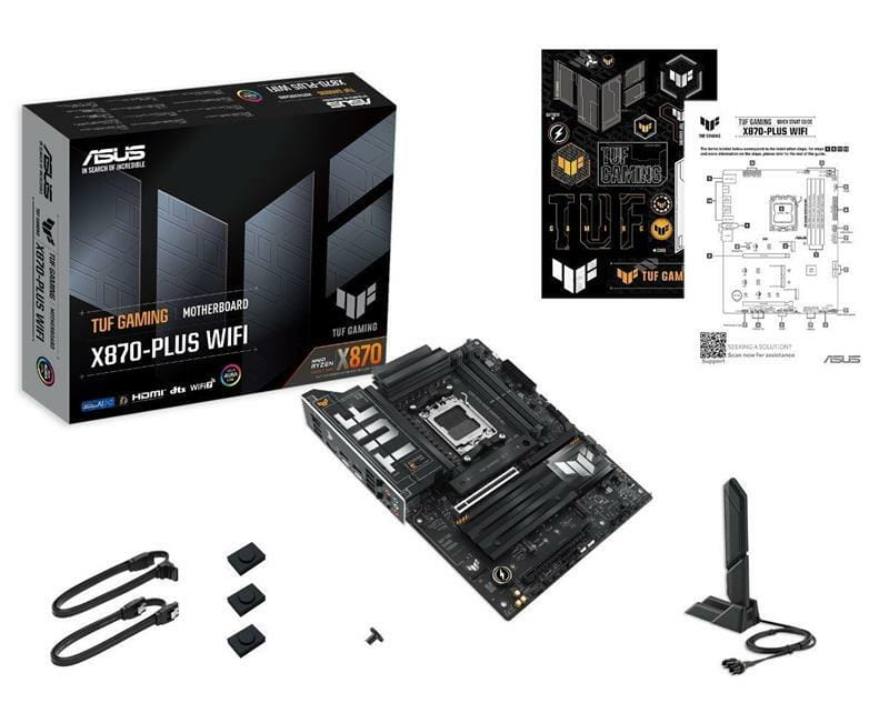 Материнська плата Asus TUF Gaming X870-Plus WiFi Socket AM5