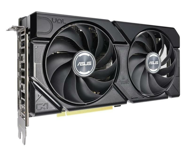 Видеокарта GF RTX 4060 Ti  8GB GDDR6 Dual Evo Asus (DUAL-RTX4060TI-8G-EVO)