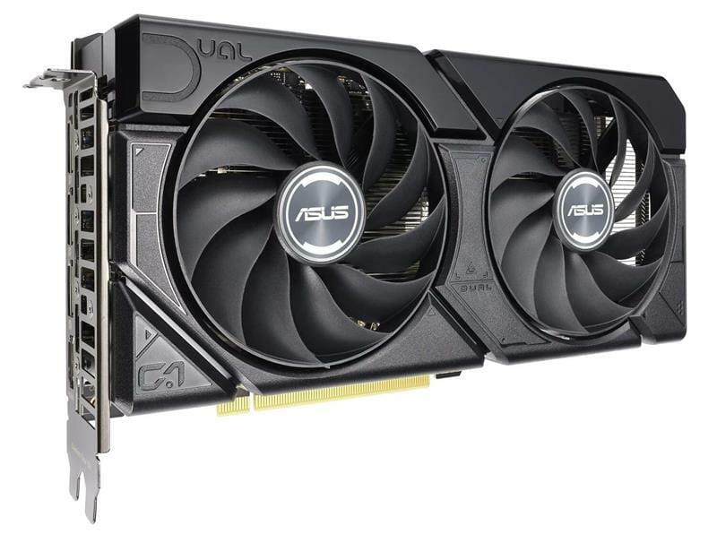 Видеокарта GF RTX 4070 12GB GDDR6 Dual EVO OC Asus (DUAL-RTX4070-O12GD6-EVO)