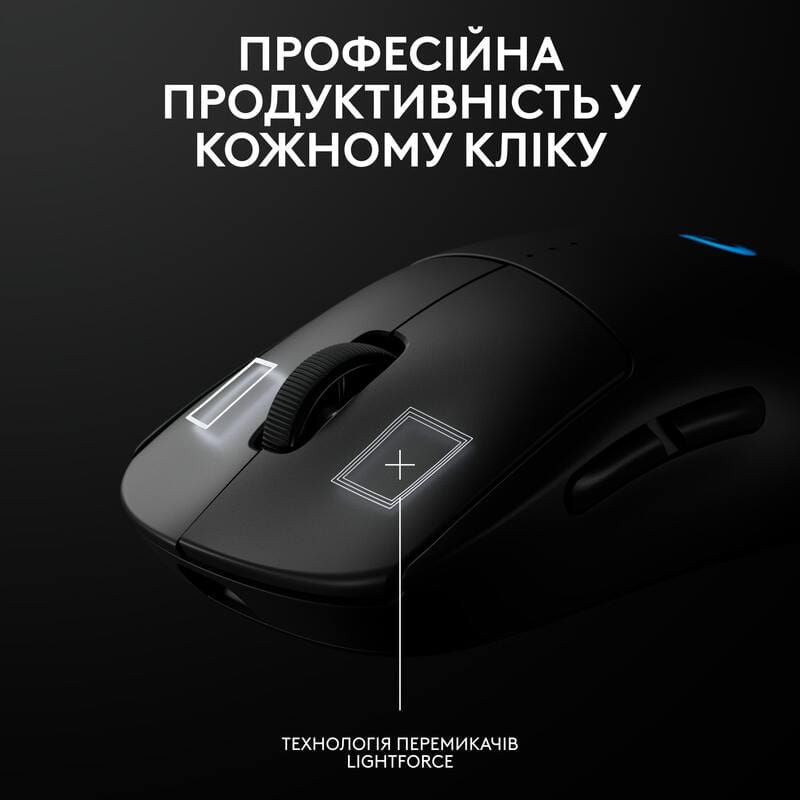 Мышь беспроводная Logitech G Pro 2 Lightspeed Black (910-007295)