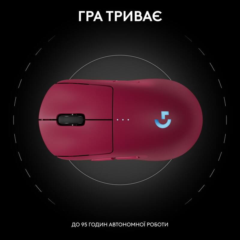 Мышь беспроводная Logitech G Pro 2 Lightspeed Pink (910-007309)