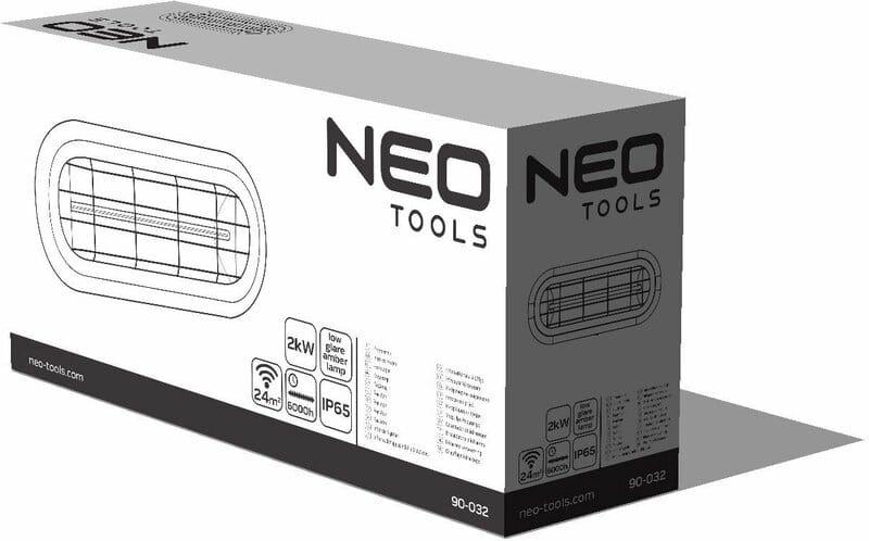 Инфракрасный обогреватель NEO Tools 90-032