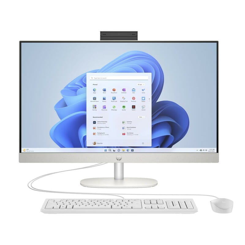 Моноблок HP All-in-One 27-cr0037ua (AR0N4EA) White