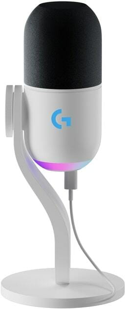 Микрофон Logitech Yeti GX Dynamic RGB Gaming Mic with Lightsync Off White (988-000576)