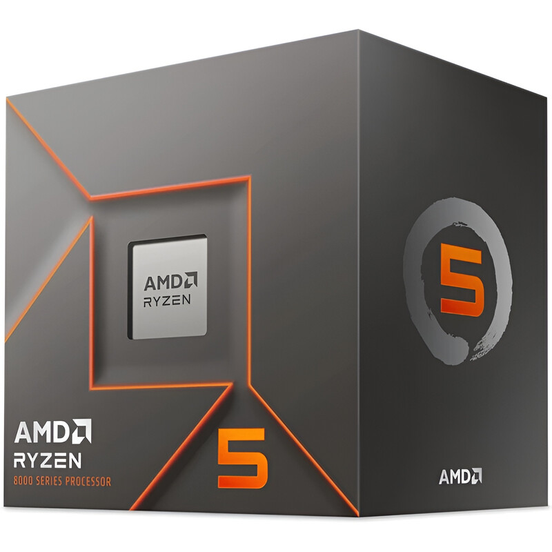 Процесор AMD Ryzen 5 8400F (4.2GHz 16MB 65W AM5) Box (100-100001591BOX)