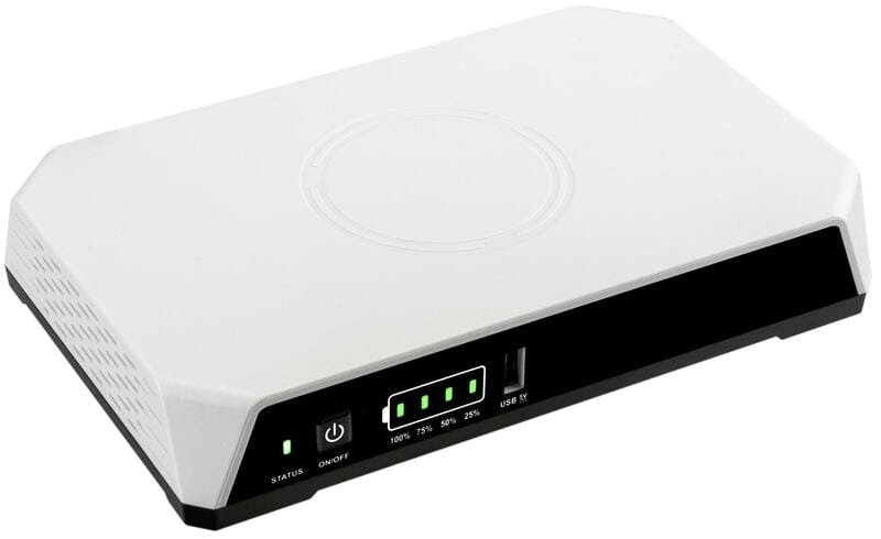 Джерело безперебійного живлення Yepo Mini DC-UPS YP-36W/20000mAh LiFePO4 DC-5V/9V/12V (UA-112545)