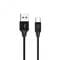 Фото - Кабель SkyDolphin S55T Neylon USB - USB Type-C (M/M), 1 м, Black (SDUSB-000436) | click.ua