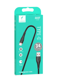 Кабель SkyDolphin S02T USB - USB Type-C (M/M), 1 м, Black (SDUSB-000589)