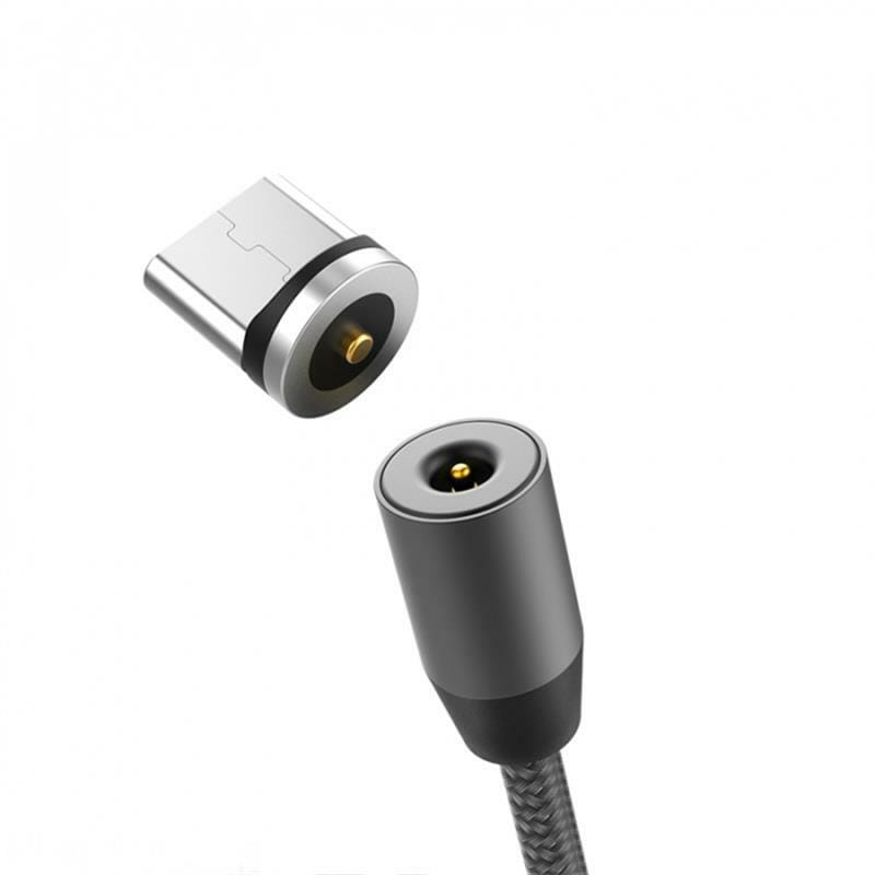 Кабель SkyDolphin S59V Magnetic USB - мicro USB (M/M), 1 м, Black (SDUSB-000442)