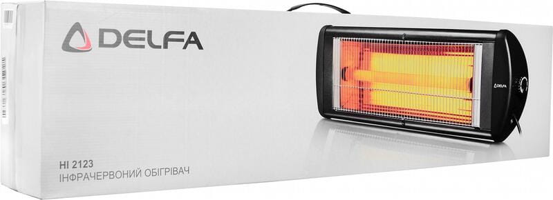 Инфракрасный обогреватель Delfa HI 2123 + стойка