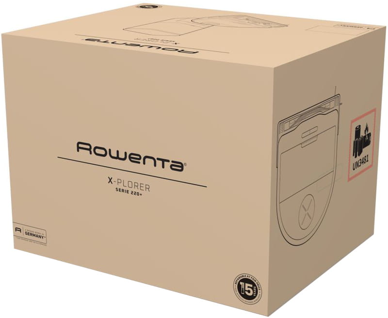 Робот-пылесос Rowenta X-Plorer Serie 220+ Animal & Allergy Model RR9495WH