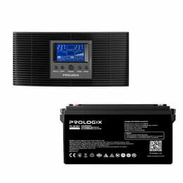 Купити Комплект резервного живлення Prologix 800 (PLP800XL) + АКБ PL12-80, AGM Комплект резервного живлення Prologix 800 (PLP800XL) + АКБ PL12-80, AGM
