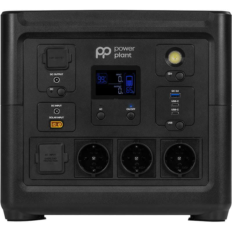 Зарядная станция PowerPlant HS800 1000W 835Wh (PB930890)