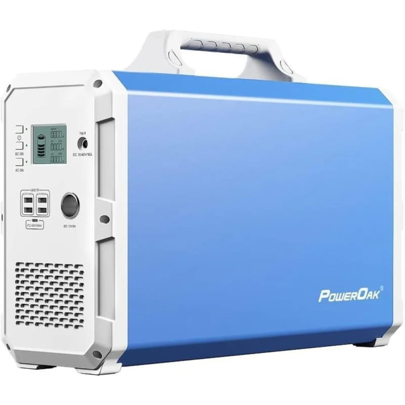 Зарядна станція Bluetti PowerOak EB150 Blue, 1500Wh, 1000W, Li-Ion