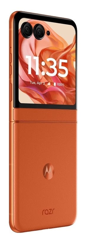 Смартфон Motorola Razr 50 8/256GB Spritz Orange (PB200052RS)