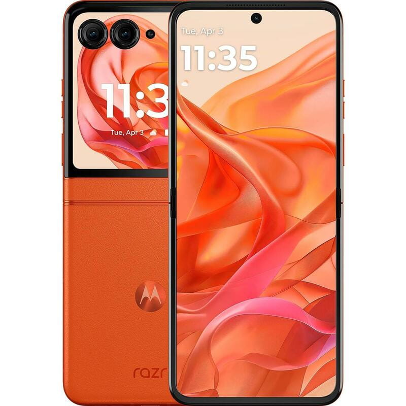 Смартфон Motorola Razr 50 8/256GB Spritz Orange (PB200052RS)