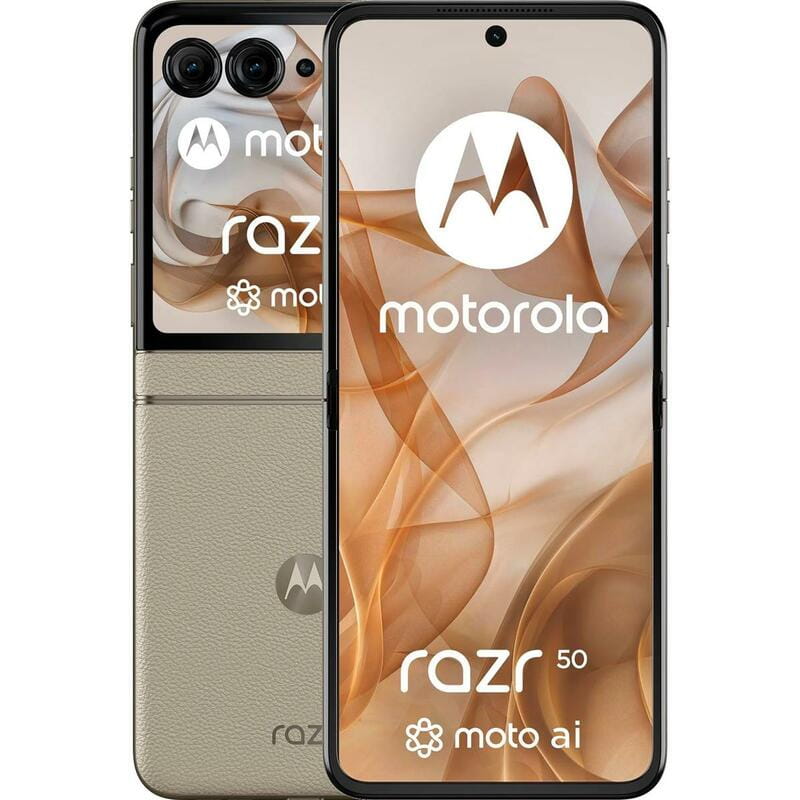 Смартфон Motorola Razr 50 8/256GB Beach Sand (PB200051RS)