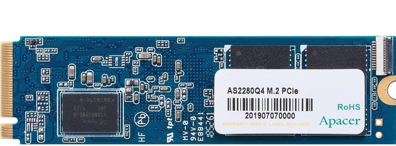 Накопитель SSD  500GB Apacer AS2280Q4 M.2 2280 PCIe 4.0 x4 3D TLC (AP500GAS2280Q4-1)