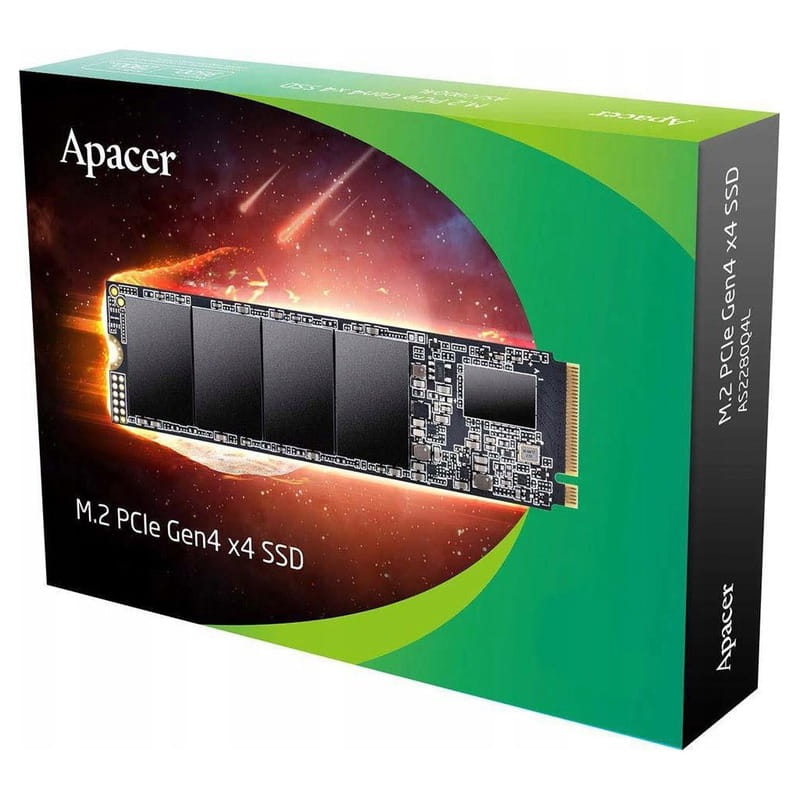 Накопичувач SSD 1TB Apacer AS2280Q4X M.2 2280 PCIe 4.0 x4 3D TLC (AP1TBAS2280Q4X-1)