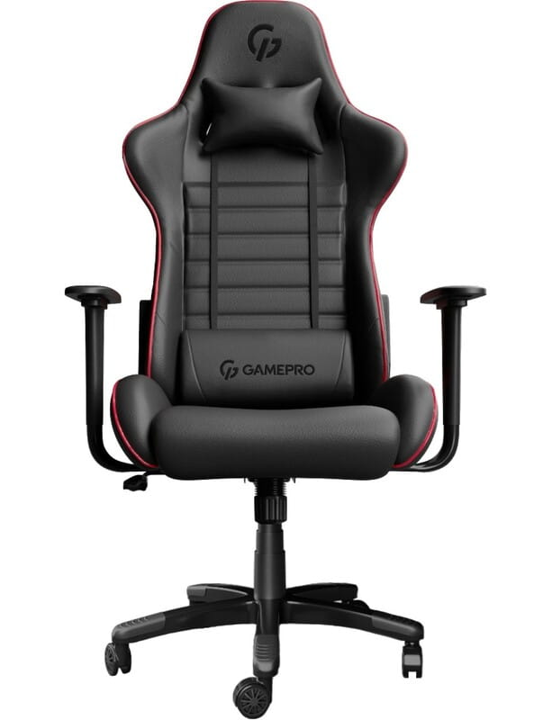 Крісло для геймерів GamePro Rush Black/Red (GC-575-Black-Red)