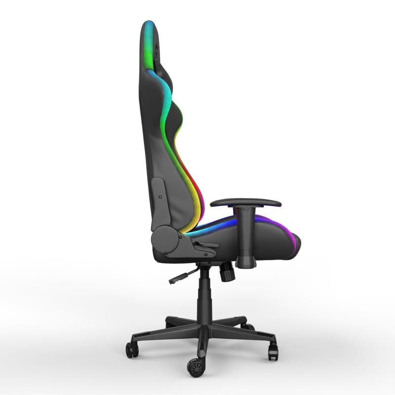 Кресло для геймеров GamePro Hero RGB Black (GC-700-Black)