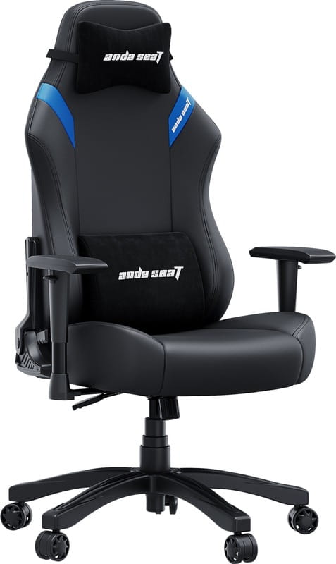 Кресло для геймеров Anda Seat Luna Size L Black/Blue (AD18-44-BS-PV)