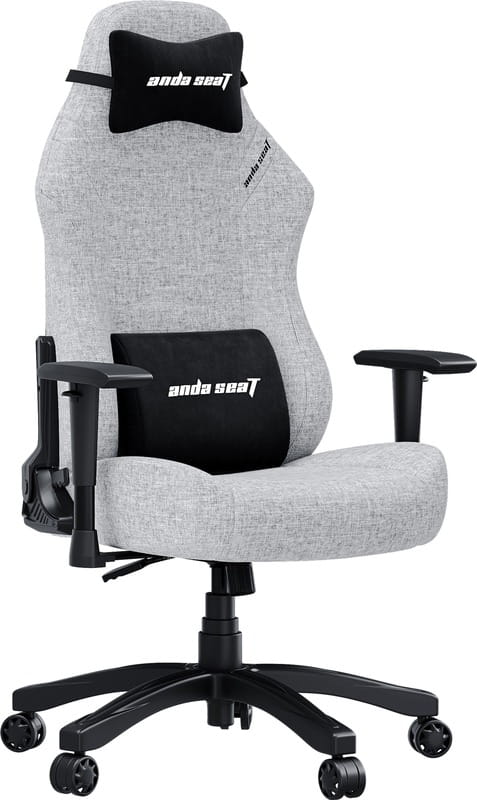 Кресло для геймеров Anda Seat Luna Size L Fabric Grey (AD18-44-G-F)