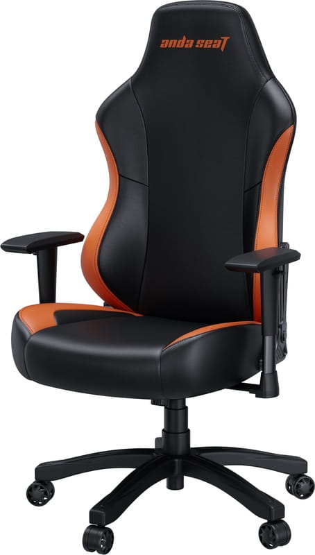 Крісло для геймерів Anda Seat Luna Size L PVC Black/Orange (AD18-48-BO-PV)