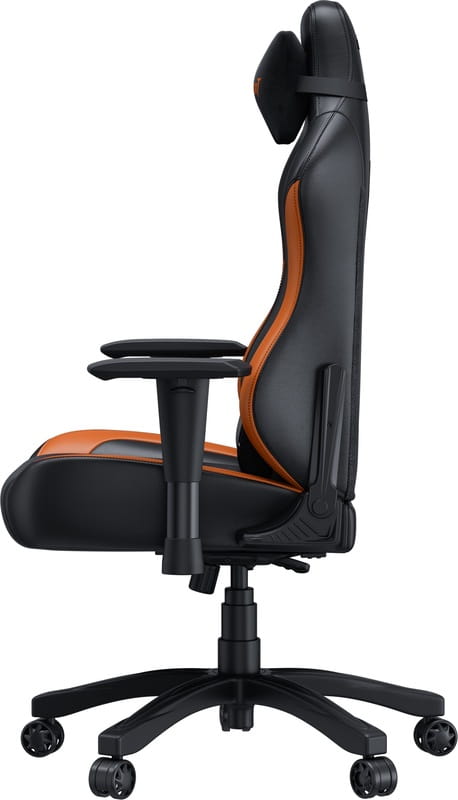 Крісло для геймерів Anda Seat Luna Size L PVC Black/Orange (AD18-48-BO-PV)