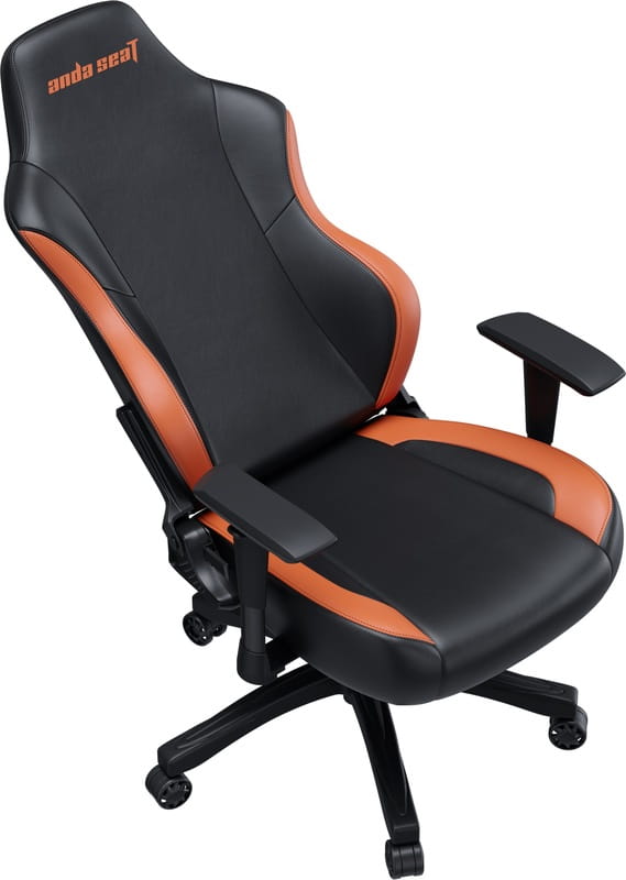 Крісло для геймерів Anda Seat Luna Size L PVC Black/Orange (AD18-48-BO-PV)