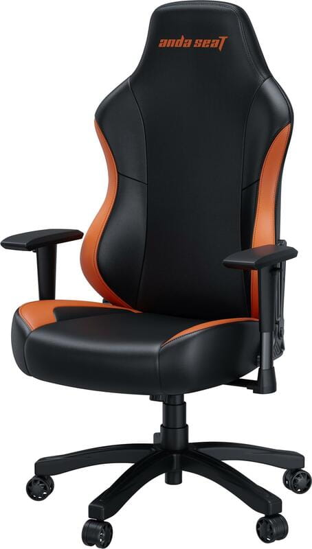 Крісло для геймерів Anda Seat Luna Size L PVC Black/Orange (AD18-48-BO-PV)