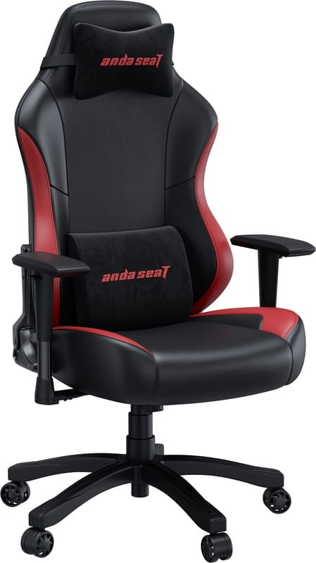 Крісло для геймерів Anda Seat Luna Size L Black/Red (AD18-48-BR-PV)