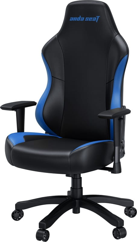 Кресло для геймеров Anda Seat Luna Size L PVC Black/Blue (AD18-48-BS-PV)