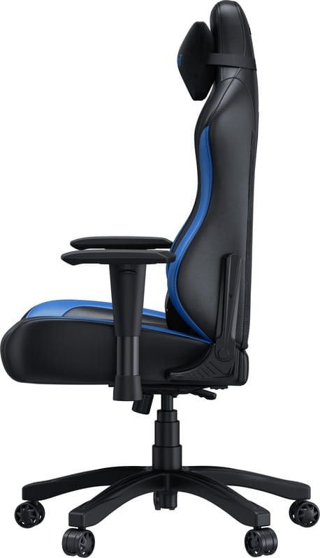 Кресло для геймеров Anda Seat Luna Size L PVC Black/Blue (AD18-48-BS-PV)