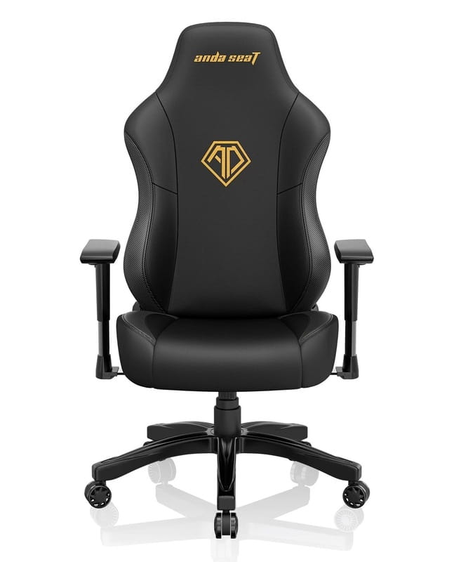 Кресло для геймеров Anda Seat Phantom 3 Size L Black/Gold (AD18Y-06-B-PV/C)