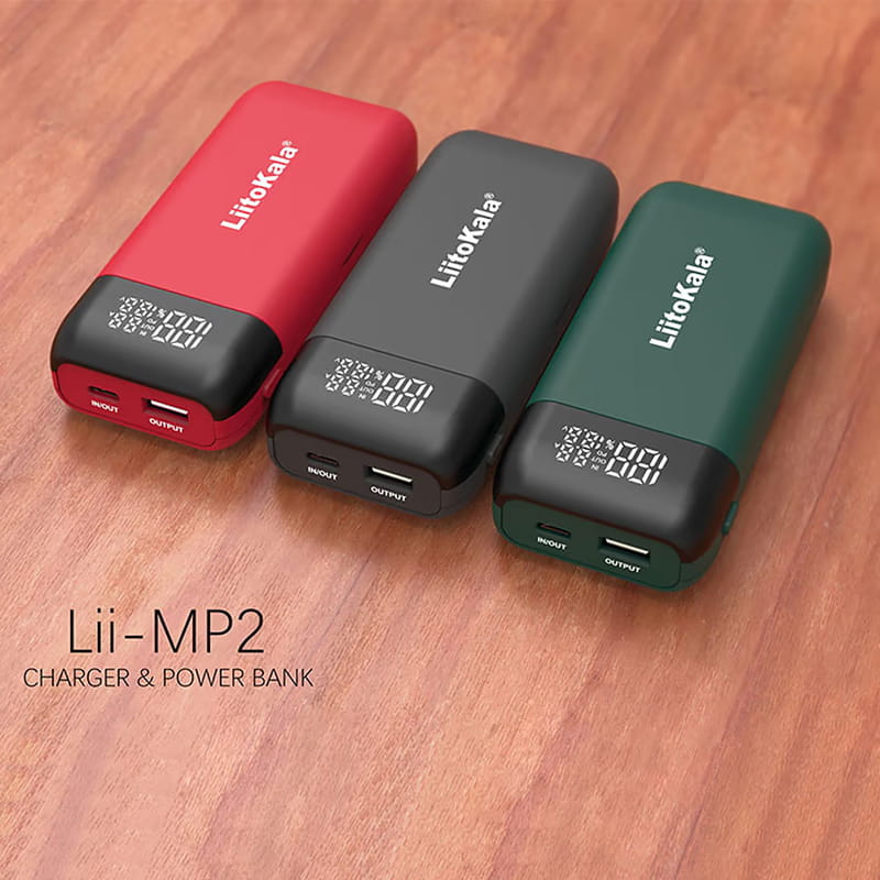 Універсальна мобільна батарея Liitokala Lii-MP2 7000mAh Black