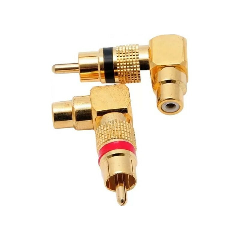 Адаптер Mystery RCA - RCA (M/F), Gold (MRC-6)