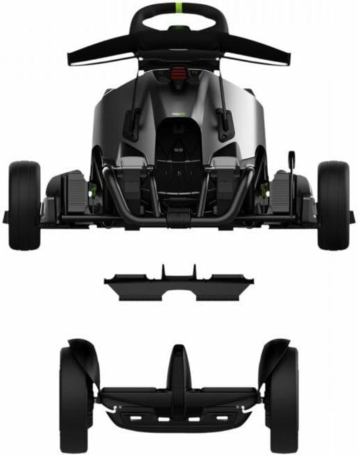 Електрокарт Segway-Ninebot GoKart PRO Grey/Green
